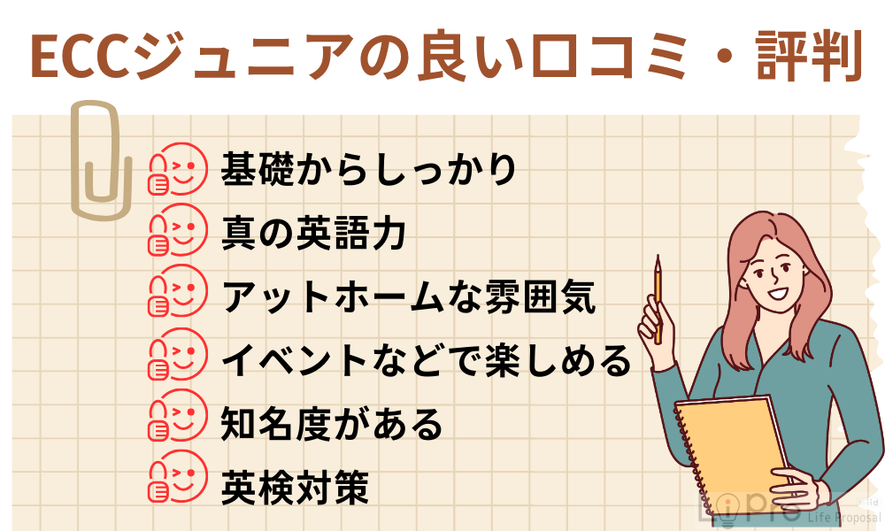 ECCジュニアは効果ある？良い口コミ・評判を紹介