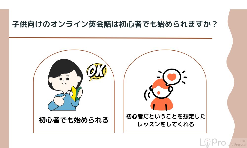子供向けのオンライン英会話は初心者でも始められますか？