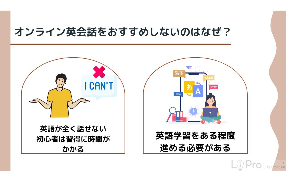 オンライン英会話をおすすめしないのはなぜ？